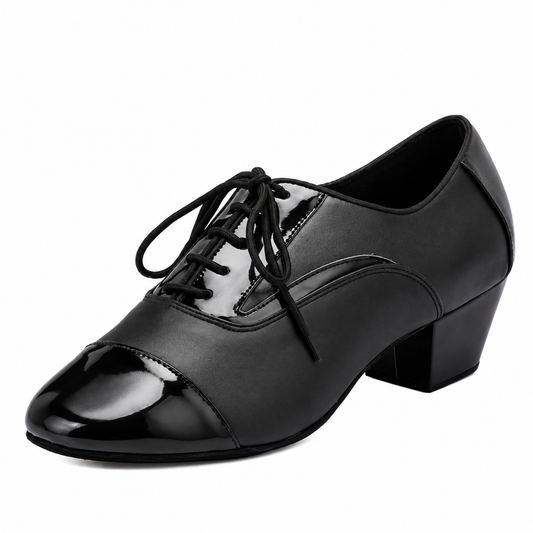 SS2| Salsa Men Shoes – Glossy Black