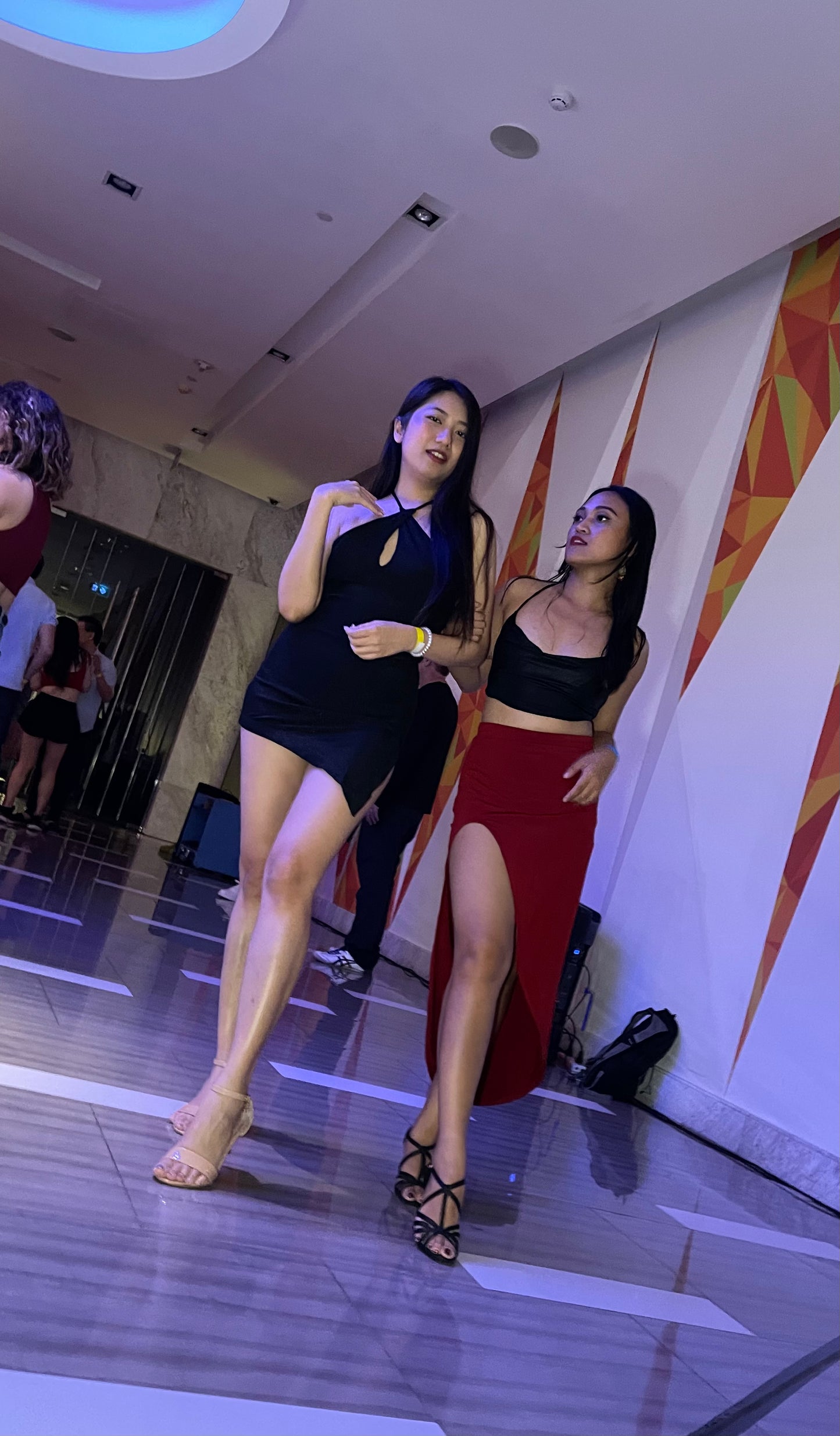 Bias Slit Dress